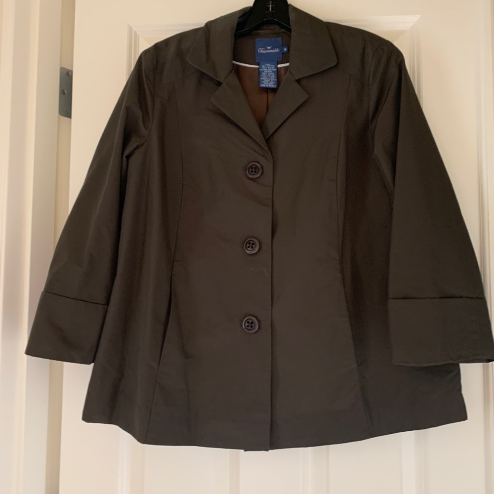 Faconnable A-line topper blazer
